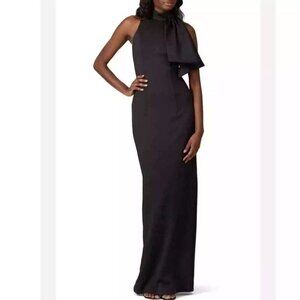 black halo sleeveless halter maxi dress | Dresses | Black Halo Eve Braden Gathered Ruched Gown Elowen